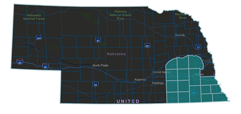SENDD location map